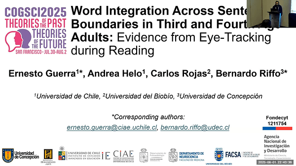 Word Integration Across Sentence Boundaries in Third and Fourth Age Adults: Evidence from Eye-Tracking during Reading