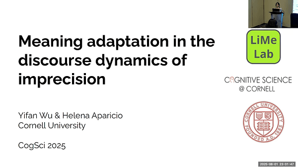 Meaning adaptation in the discourse dynamics of imprecision