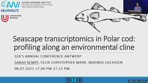 Seascape transcriptomics in Polar cod: profiling along an environmental cline