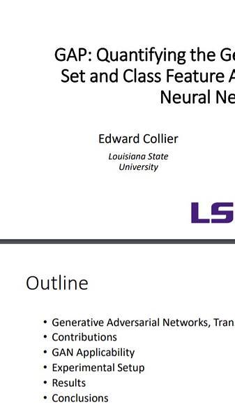 GAP: Quantifying the Generative Adversarial Set and Class Feature Applicability of Deep Neural Networks