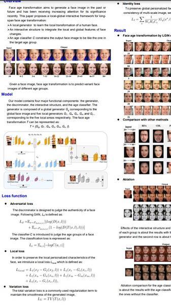 Local-Global Interactive Network For Face Age Transformation