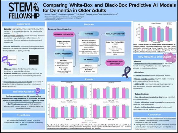 Comparing White-Box Versus Black-Box Predictive AI Models for Dementia Using OASIS Data
