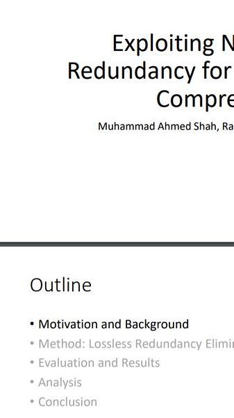 Exploiting Non-Linear Redundancy for Neural Model Compression