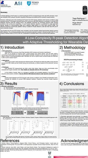 A Low-Complexity R-peak Detection Algorithm with Adaptive Thresholding for Wearable Devices