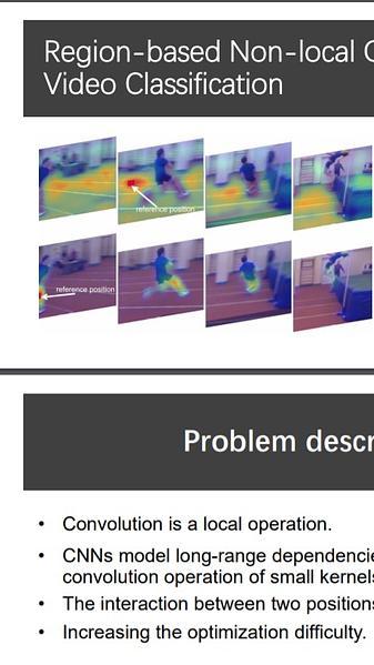 Region-based Non-local Operation for Video Classification