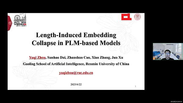 Length-Induced Embedding Collapse in PLM-based Models