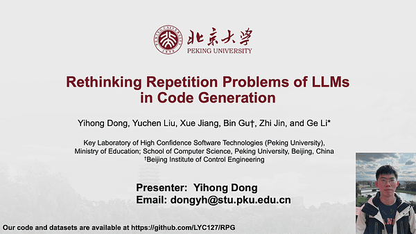 Rethinking Repetition Problems of LLMs in Code Generation