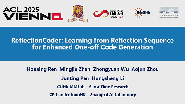 ReflectionCoder: Learning from Reflection Sequence for Enhanced One-off Code Generation