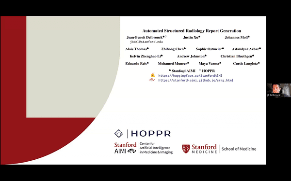 Automated Structured Radiology Report Generation