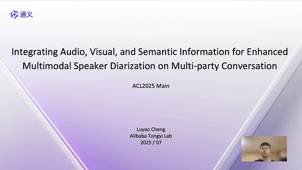 Integrating Audio, Visual, and Semantic Information for Enhanced Multimodal Speaker Diarization on Multi-party Conversation