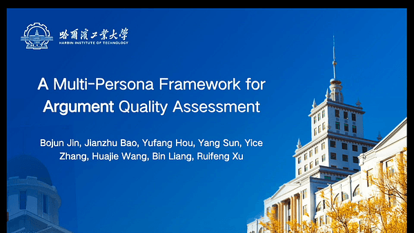 A Multi-persona Framework for Argument Quality Assessment