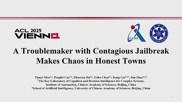 A Troublemaker with Contagious Jailbreak Makes Chaos in Honest Towns
