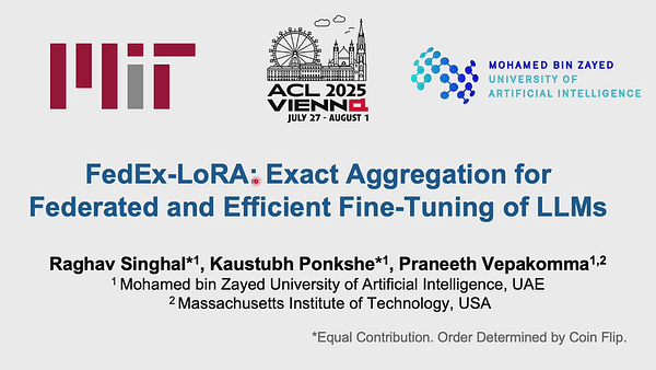 FedEx-LoRA: Exact Aggregation for Federated and Efficient Fine-Tuning of Large Language Models