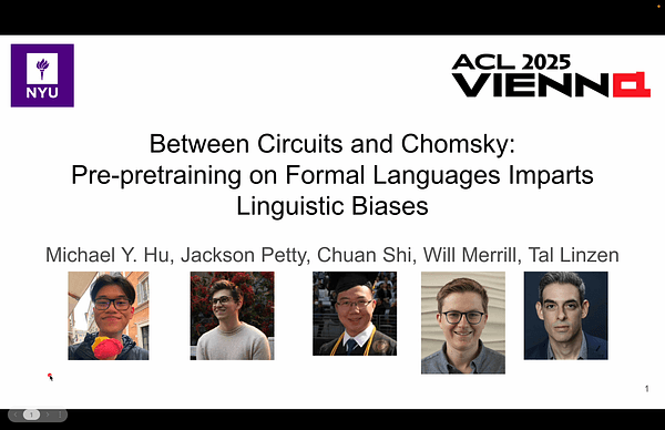 Between Circuits and Chomsky: Pre-pretraining on Formal Languages Imparts Linguistic Biases