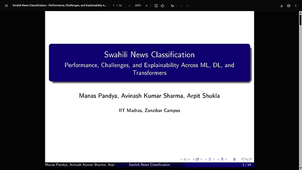 Swahili News Classification: Performance, Challenges, and Explainability Across ML, DL, and Transformers