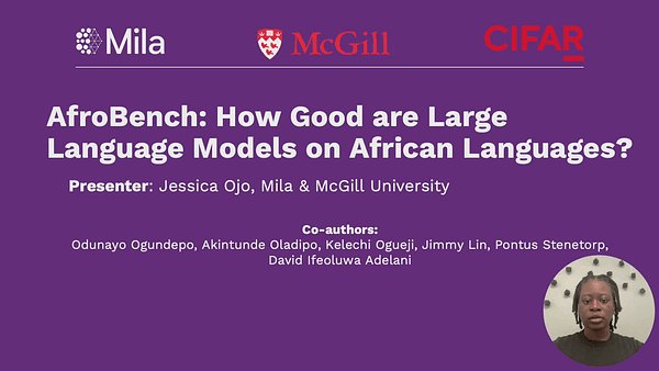 AfroBench: How Good are Large Language Models on African Languages?