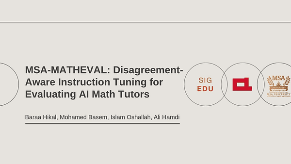 MSA at BEA 2025 Shared Task: Disagreement-Aware Instruction Tuning for Multi-Dimensional Evaluation of LLMs as Math Tutors