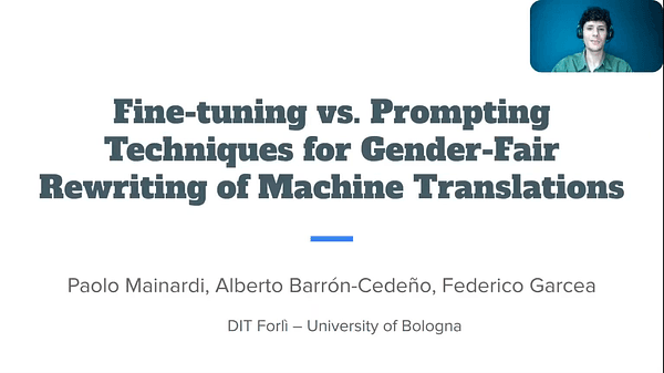 Fine-Tuning vs Prompting Techniques for Gender-Fair Rewriting of Machine Translations