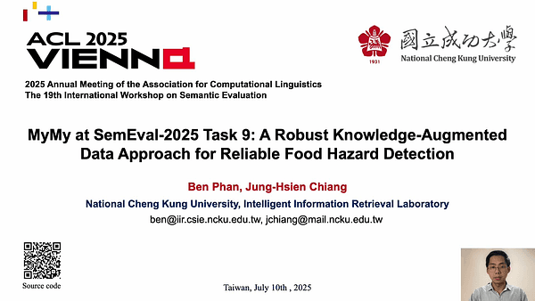 MyMy at SemEval-2025 Task 9: A Robust Knowledge-Augmented Data Approach for Reliable Food Hazard Detection