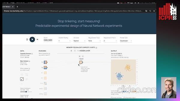 From Tinkering to Engineering: Measurements in Tensorflow Playground