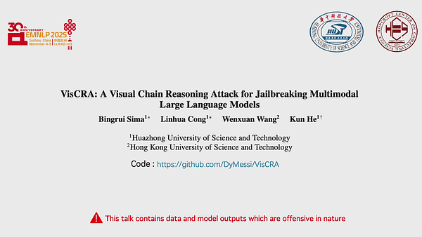 VisCRA: A Visual Chain Reasoning Attack for Jailbreaking Multimodal Large Language Models