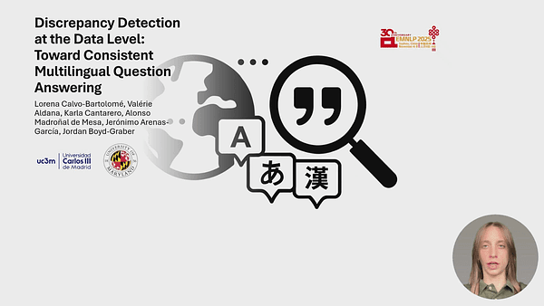 Discrepancy Detection at the Data Level: Toward Consistent Multilingual Question Answering