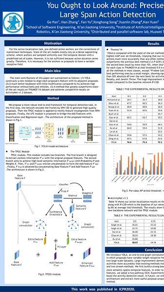 You Ought to Look Around: Precise, Large Span Action Detection