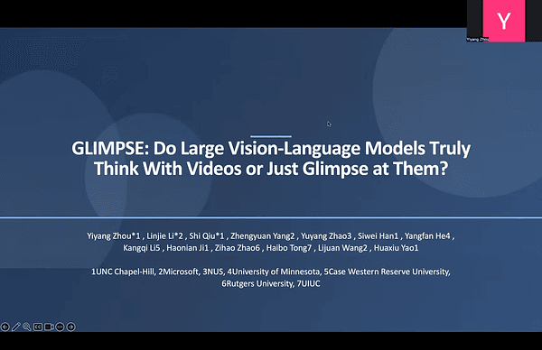  GLIMPSE: Do Large Vision-Language Models Truly Think With Videos or Just Glimpse at Them?