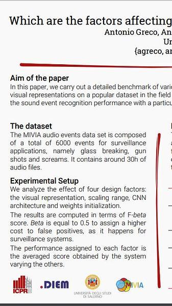 Which are the factors affecting the performance of audio surveillance systems?