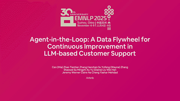 Agent-in-the-Loop: A Data Flywheel for Continuous Improvement in LLM-based Customer Support