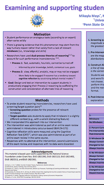 Examining and supporting student construction of alternative lines of reasoning