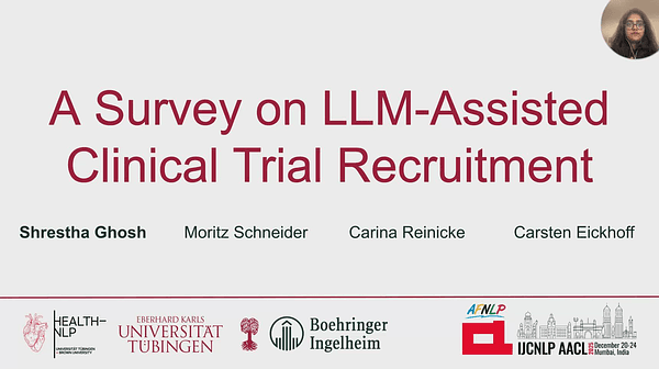 A Survey on LLM-Assisted Clinical Trial Recruitment