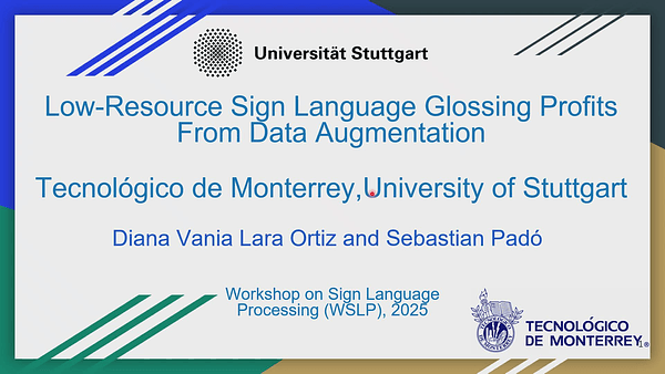 Low-Resource Sign Language Glossing Profits From Data Augmentation