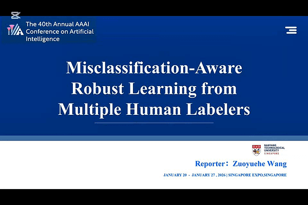 Misclassification-Aware Robust Learning from Multiple Human Labelers (Student Abstract)