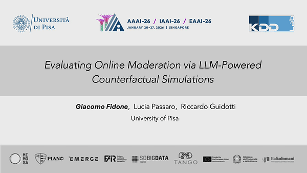 Evaluating Online Moderation via LLM-Powered Counterfactual Simulations