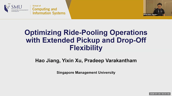 Optimizing Ride-Pooling Operations with Extended Pickup and Drop-Off Flexibility