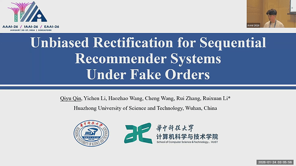 Unbiased Rectification for Sequential Recommender Systems Under Fake Orders
