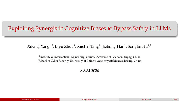 Exploiting Synergistic Cognitive Biases to Bypass Safety in LLMs