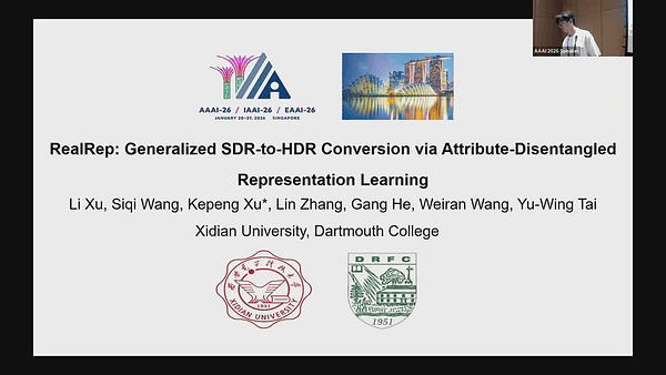 RealRep: Generalized SDR-to-HDR Conversion via Attribute-Disentangled Representation Learning