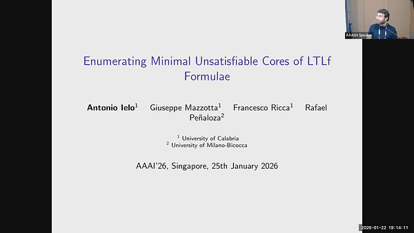 Enumerating Minimal Unsatisfiable Cores of LTLf Formulae