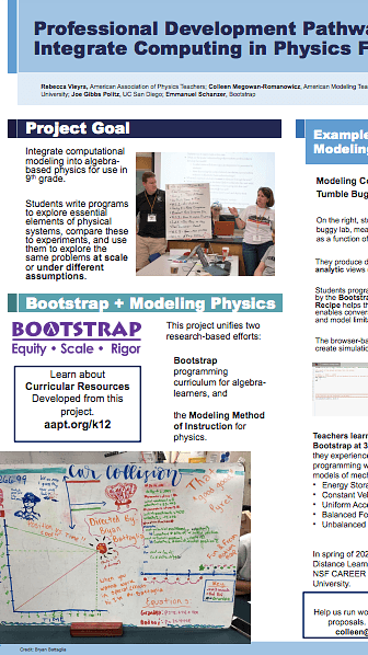 Professional Development Pathways to Integrate Computing in Physics First