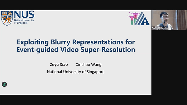 Exploiting Blurry Representations for Event-guided Video Super-Resolution