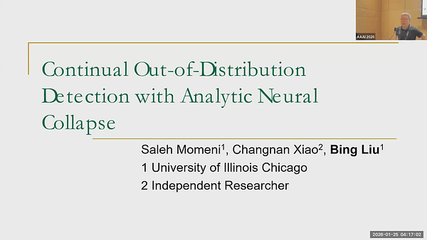 Continual Out-of-Distribution Detection with Analytic Neural Collapse