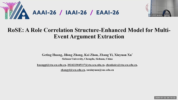 RoSE: A Role Correlation Structure-Enhanced Model for Multi-Event Argument Extraction