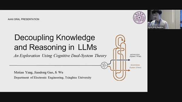 Decoupling Knowledge and Reasoning in LLMs: An Exploration Using Cognitive Dual-System Theory