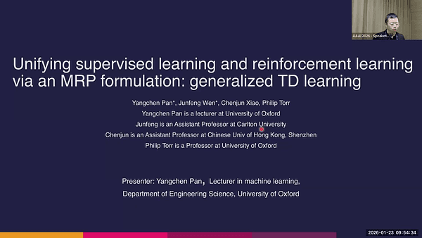 An MRP Formulation for Supervised Learning: Generalized Temporal Difference Learning Models