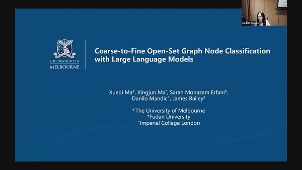 Coarse-to-Fine Open-Set Graph Node Classification with Large Language Models