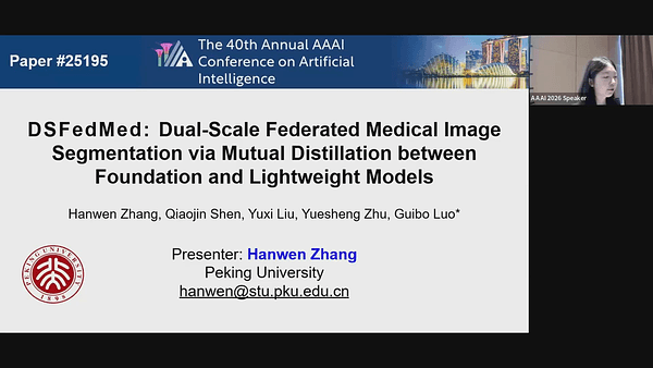 DSFedMed: Dual-Scale Federated Medical Image Segmentation via Mutual Distillation Between Foundation and Lightweight Models