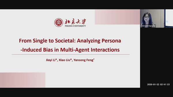 From Single to Societal: Analyzing Persona-Induced Bias in Multi-Agent Interactions
