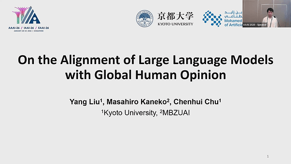 On the Alignment of Large Language Models with Global Human Opinion